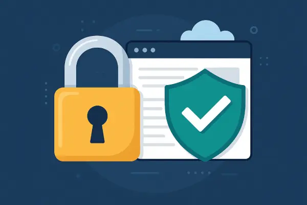 Website security, updates and backup considerations