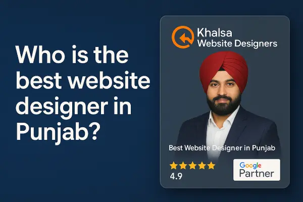 Daljit Singh, founder of Khalsa Website Designers