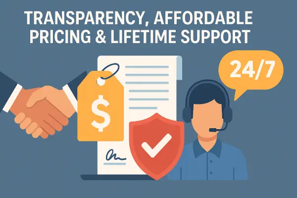 Website quotation scope and pricing transparency