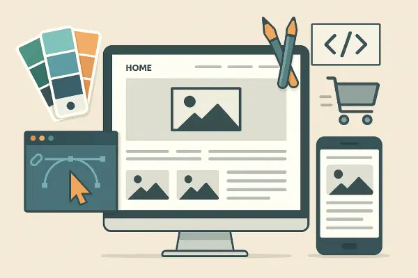 Planning the requirements and features of a business website